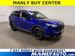 2025 Honda CR-V Hybrid with Still Night Pearl Exterior