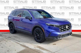 2023 Honda CR-V Hybrid with Still Night Pearl Exterior