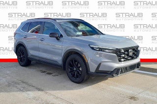 2023 Honda CR-V Hybrid with Crystal Black Pearl Exterior