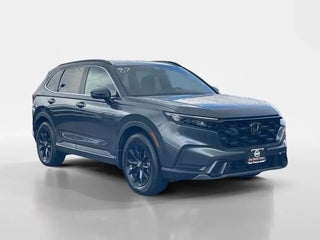 2023 Honda CR-V Hybrid with Blue Exterior