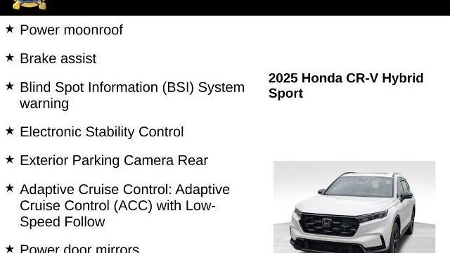 2025 Honda CR-V Hybrid Sport