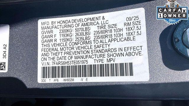 2026 Honda CR-V Hybrid Sport