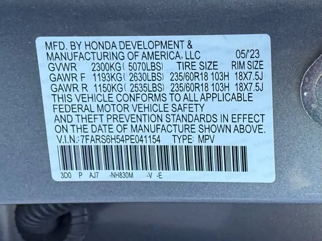 2023 Honda CR-V - $29,751