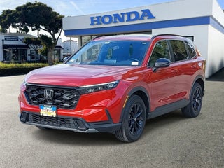 2024 Honda CR-V Hybrid with Radiant Red Metallic Exterior