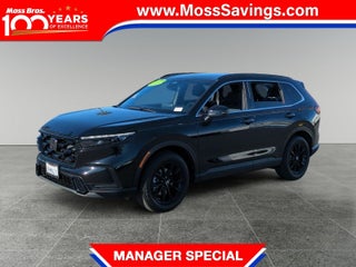 2025 Honda CR-V Hybrid with Crystal Black Pearl Exterior