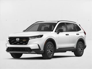 2026 Honda CR-V Hybrid with Platinum White Pearl Exterior