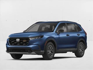2026 Honda CR-V Hybrid with Canyon River Blue Metallic Exterior