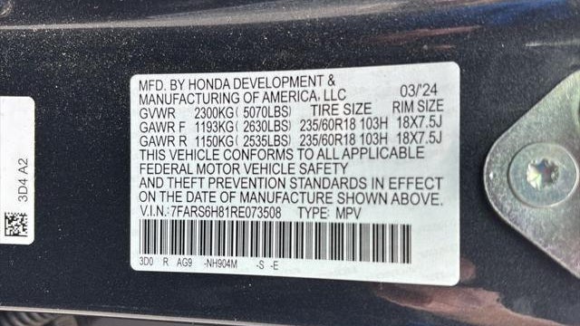 2024 Honda CR-V Hybrid Sport-L