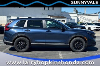 2026 Honda CR-V Hybrid with Canyon River Blue Metallic Exterior