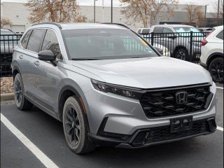 2025 Honda CR-V Hybrid with Solar Silver Metallic Exterior