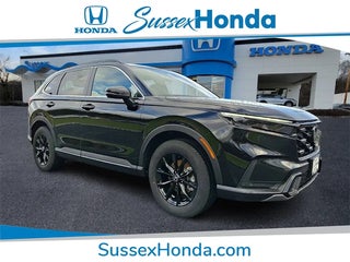 2025 Honda CR-V Hybrid with Crystal Black Pearl Exterior