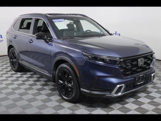 2025 Honda CR-V Hybrid with Canyon River Blue Metallic Exterior