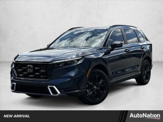 2026 Honda CR-V Hybrid with Canyon River Blue Metallic Exterior