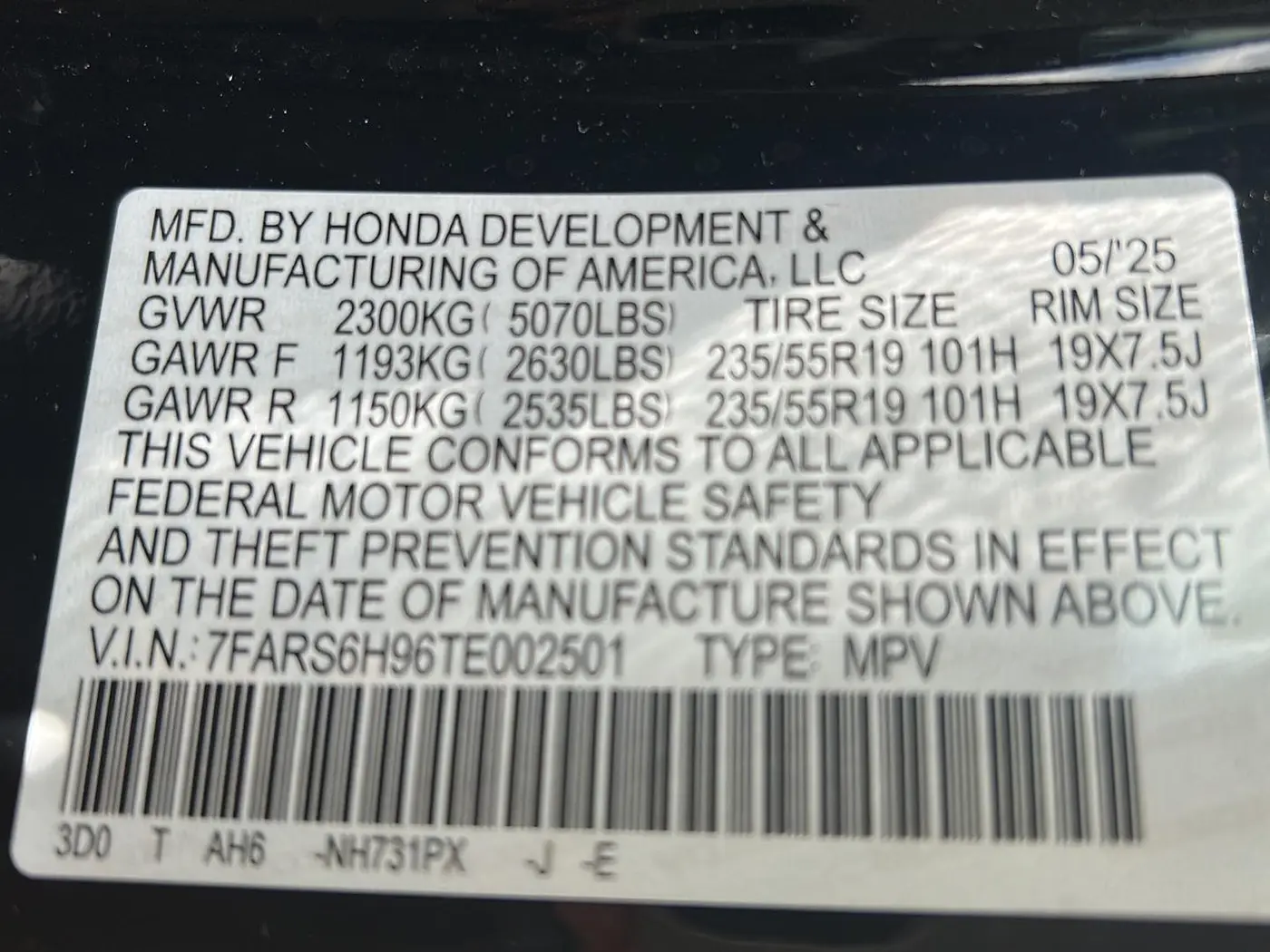 2026 Honda CR-V - $37,925