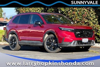 2026 Honda CR-V Hybrid with Radiant Red Exterior