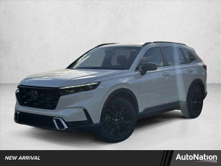 2026 Honda CR-V Hybrid with Platinum White Pearl Exterior