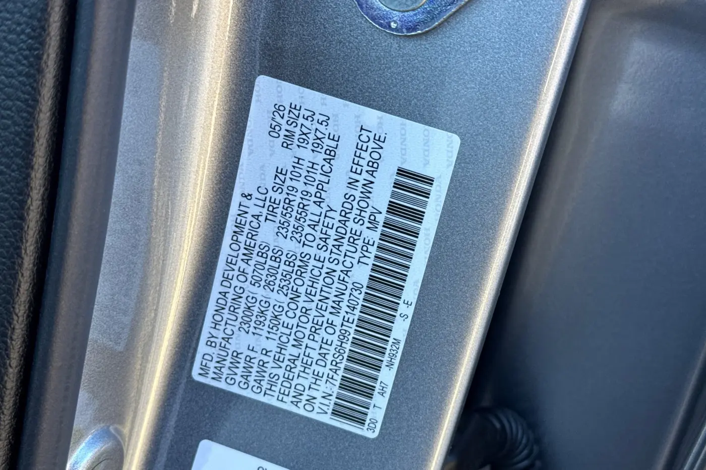 2026 Honda CR-V - $43,490