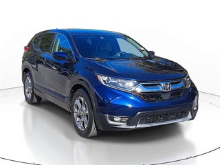 2018 Honda CR-V with Obsidian Blue Pearl Exterior