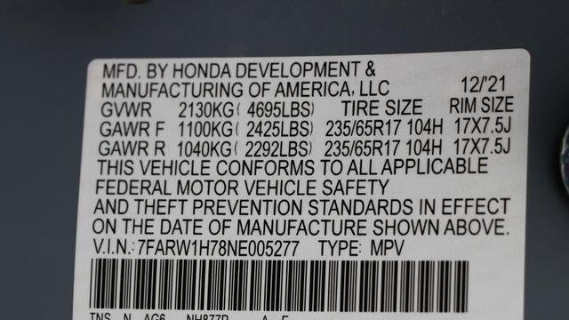 2022 Honda CR-V SE