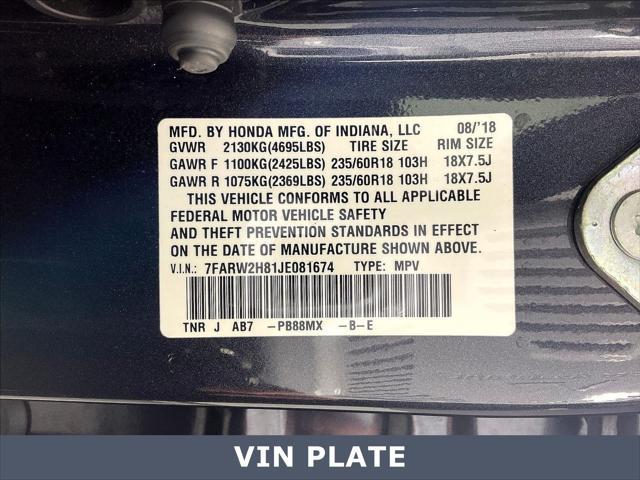 2018 Honda CR-V - $19,944