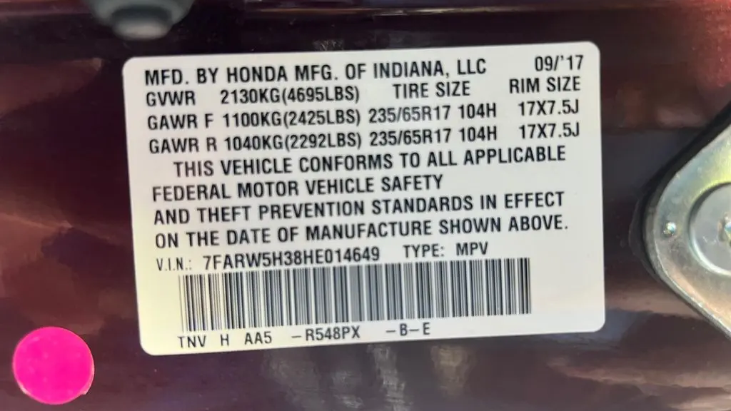 2017 Honda CR-V LX