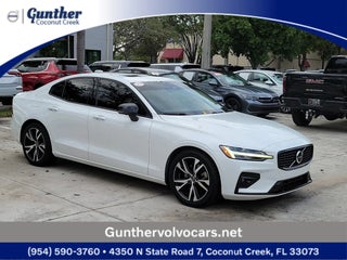 2023 Volvo S60 with Crystal White Metallic Exterior