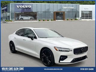 2024 Volvo S60 with Crystal White Metallic Exterior