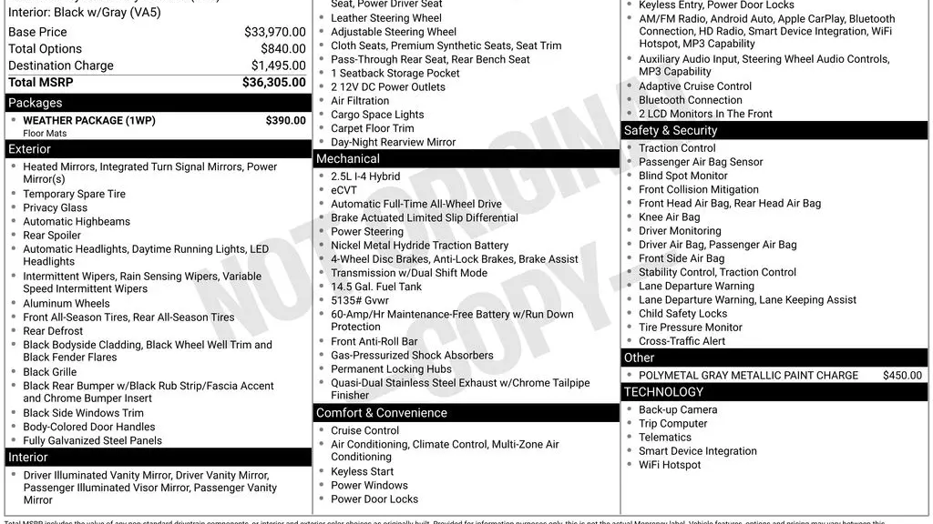 2025 Mazda CX-50 Hybrid Preferred
