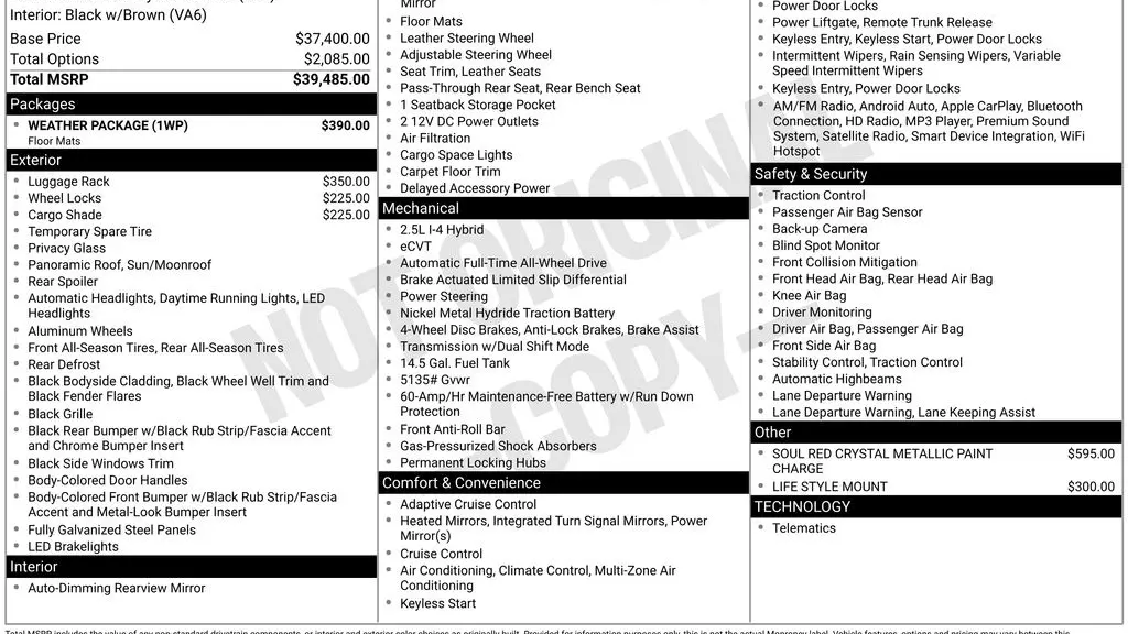 2025 Mazda CX-50 Hybrid Premium