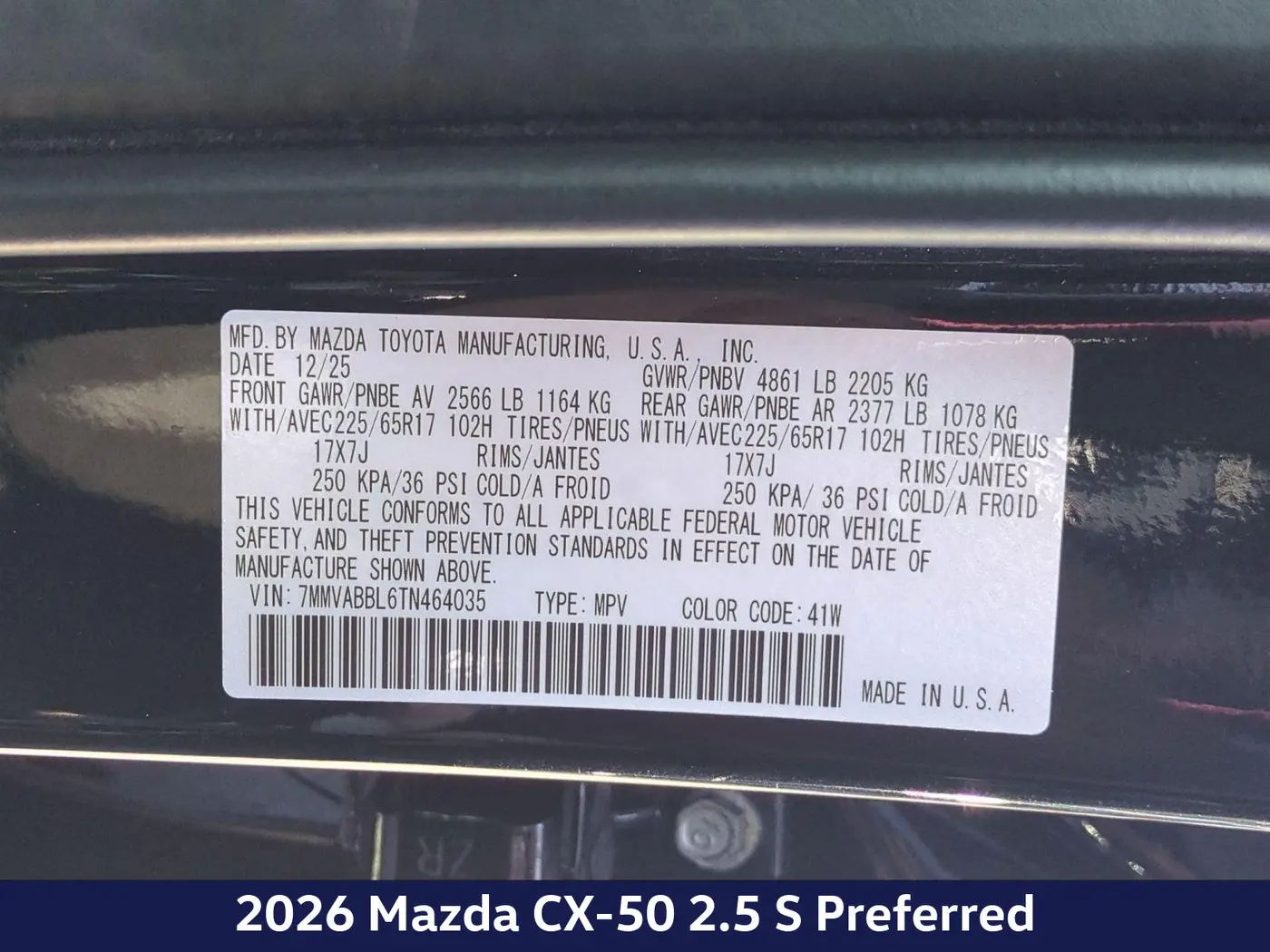 2026 MAZDA CX-5 - $27,977