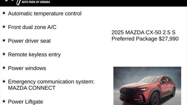 2025 Mazda CX-50 2.5 S Preferred