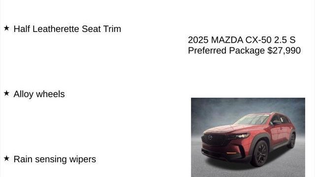 2025 Mazda CX-50 2.5 S Preferred