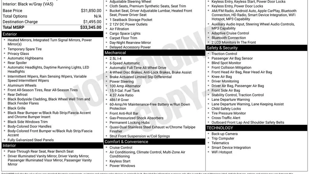 2025 Mazda CX-50 2.5 S Preferred