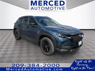 2023 Mazda CX-50 with Ingot Blue Mica Exterior
