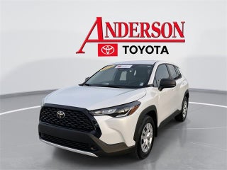 2024 Toyota Corolla Cross with Wind Chill Pearl Exterior