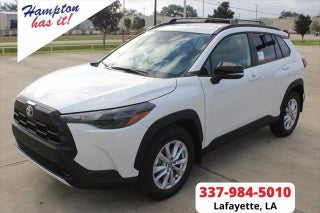 2026 Toyota Corolla Cross with Wind Chill Pearl Exterior