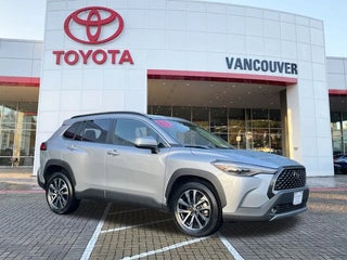 2024 Toyota Corolla Cross with Sonic Silver Exterior