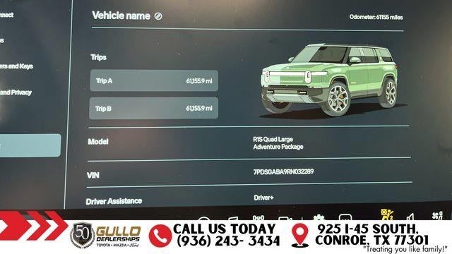 2024 Rivian R1S Adventure