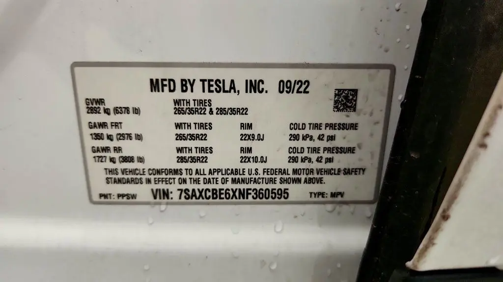 2022 Tesla Model X Plaid