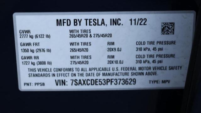 2023 Tesla Model X Base