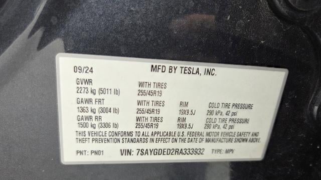 2024 Tesla Model Y Long Range