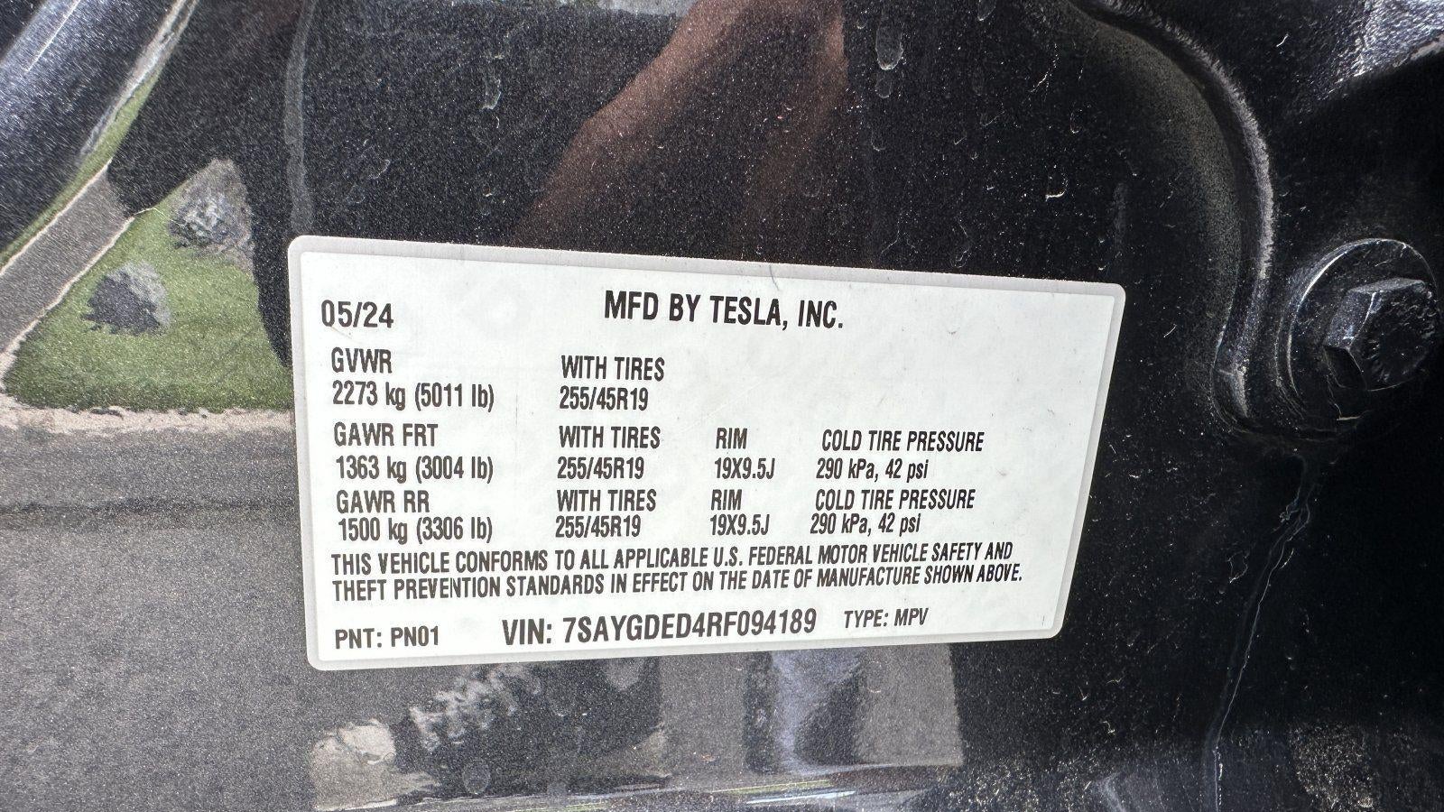 2024 Tesla Model Y Long Range