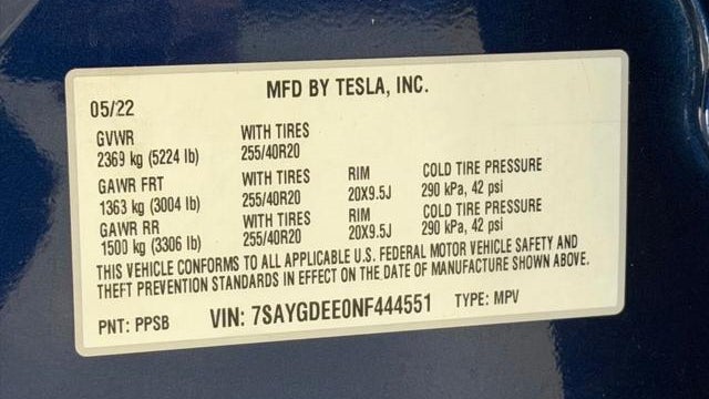 2022 Tesla Model Y Long Range