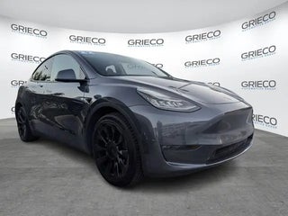 2022 Tesla Model Y with Midnight Silver Metallic Exterior