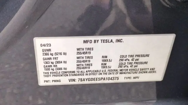 2023 Tesla Model Y Base