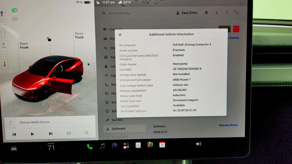 2026 Tesla Model Y - $43,995