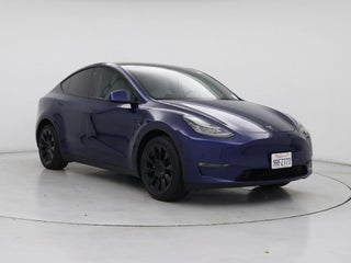 2022 Tesla Model Y with Deep Blue Metallic Exterior