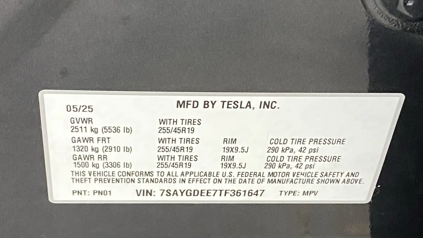 2026 Tesla Model Y Long Range Launch Series