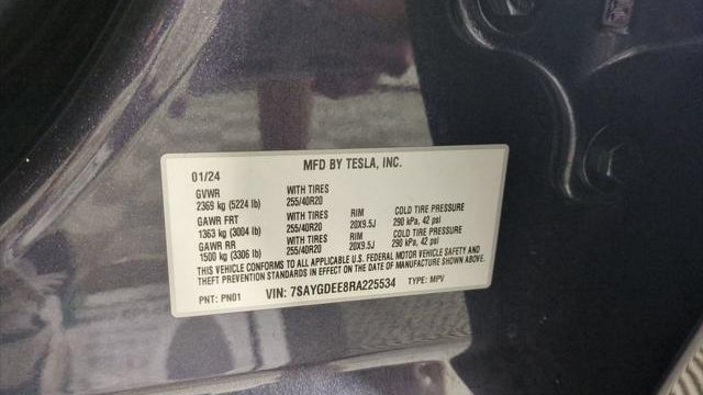 2024 Tesla Model Y Long Range