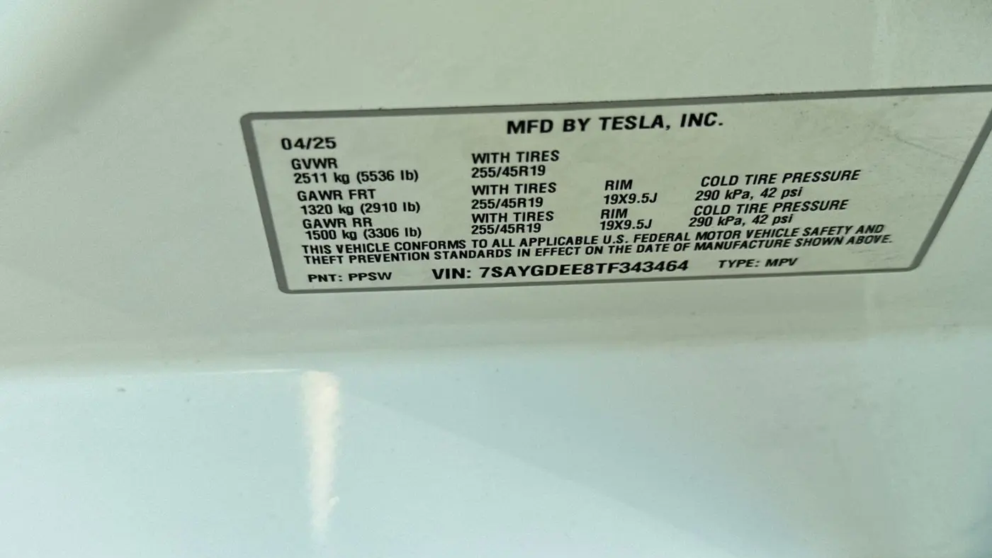 2026 Tesla Model Y Long Range Launch Series
